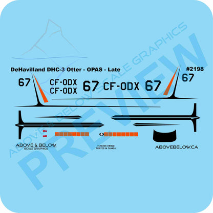 2198 - DeHavilland DHC-3 Otter - Ontario Provincial Air Service (Late)
