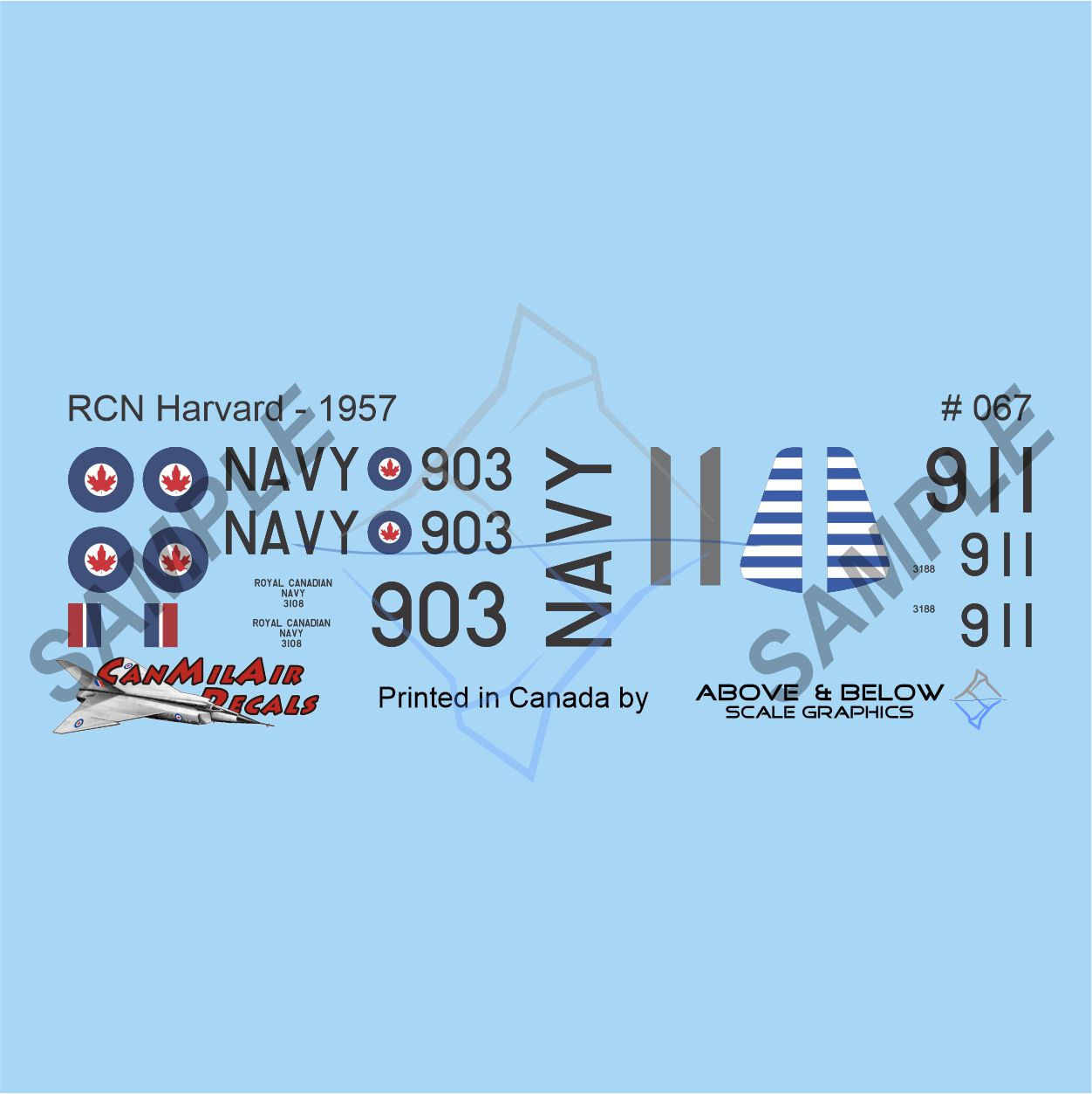 067 - North American Harvard Mk II - RCN (1957)