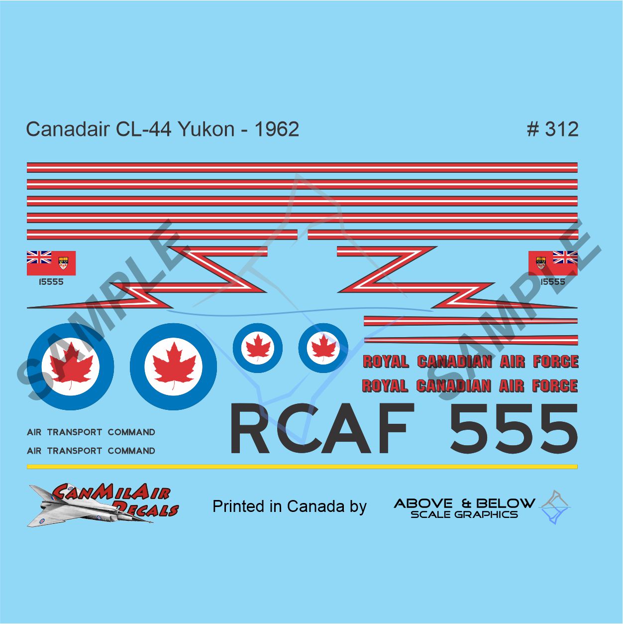 312 - Canadair CL-44 Yukon (1962) S/N: 15555