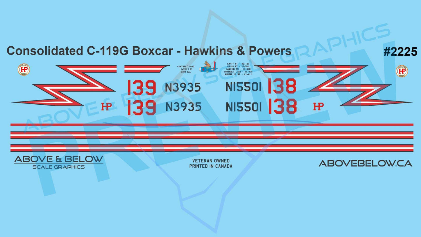 2225 - Consolidated C-119 Boxcar - Hawkins & Powers