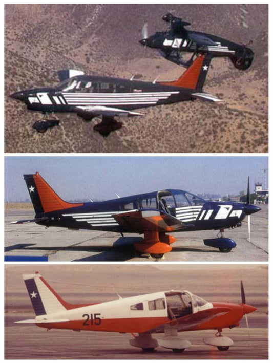 1035 - Piper PA-28 Cherokee - Escuadrilla de Alta Acrobacia Halcones (Hawks High Aerobatics Squad)
