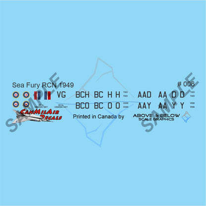 006 - Hawker Sea Fury - 803 Sqn