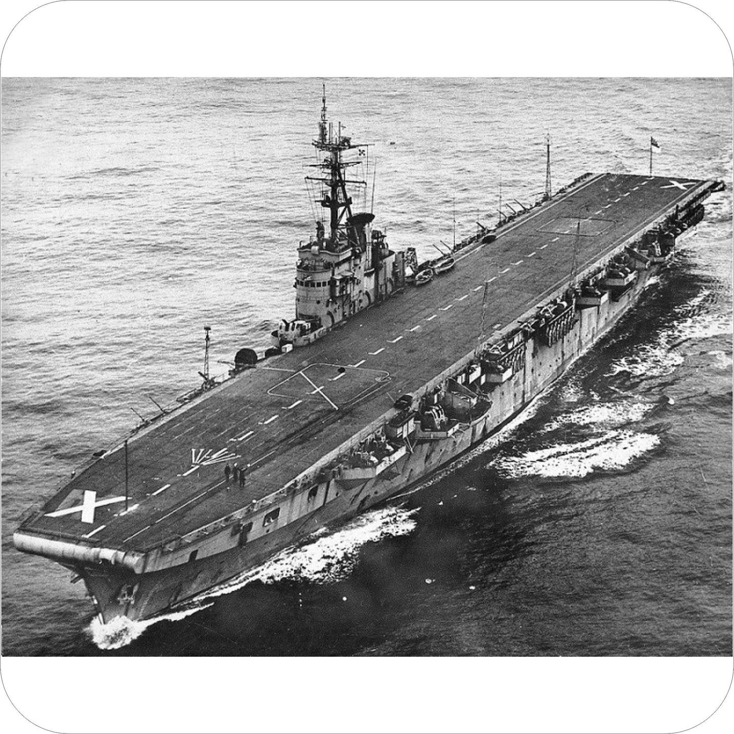 2049 - HMCS Magnificent Deck and Hull Markings