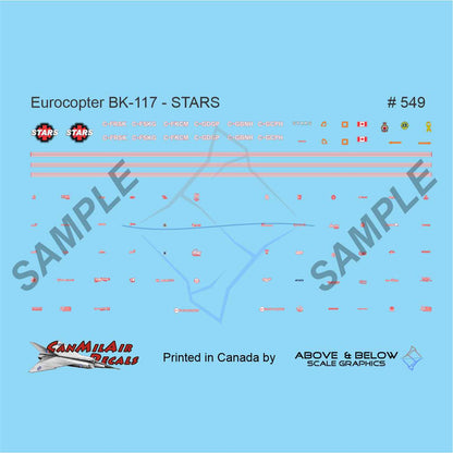 549 - Eurocopter BK-117 - STARS