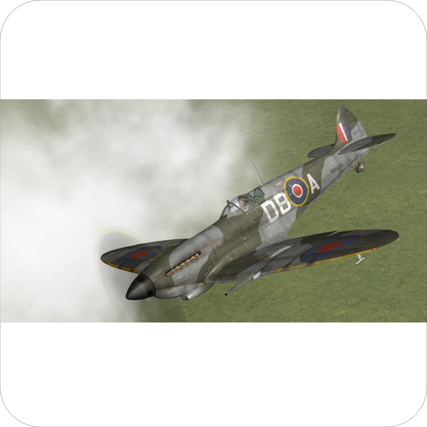 592 - Supermarine Spitfire - 411 Sqn - Audet & McNair