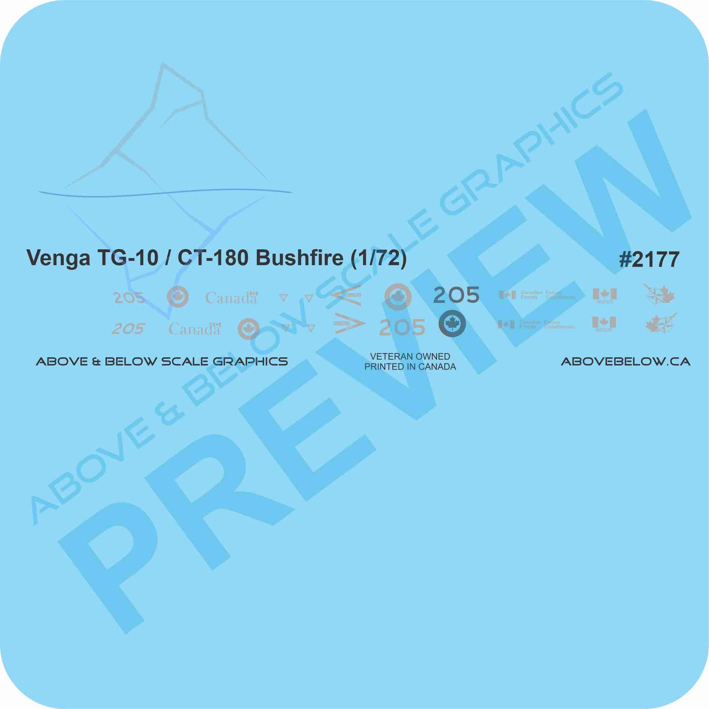 2177 - Venga TG-10 / CT-180 Brushfire *WIF Prototype*