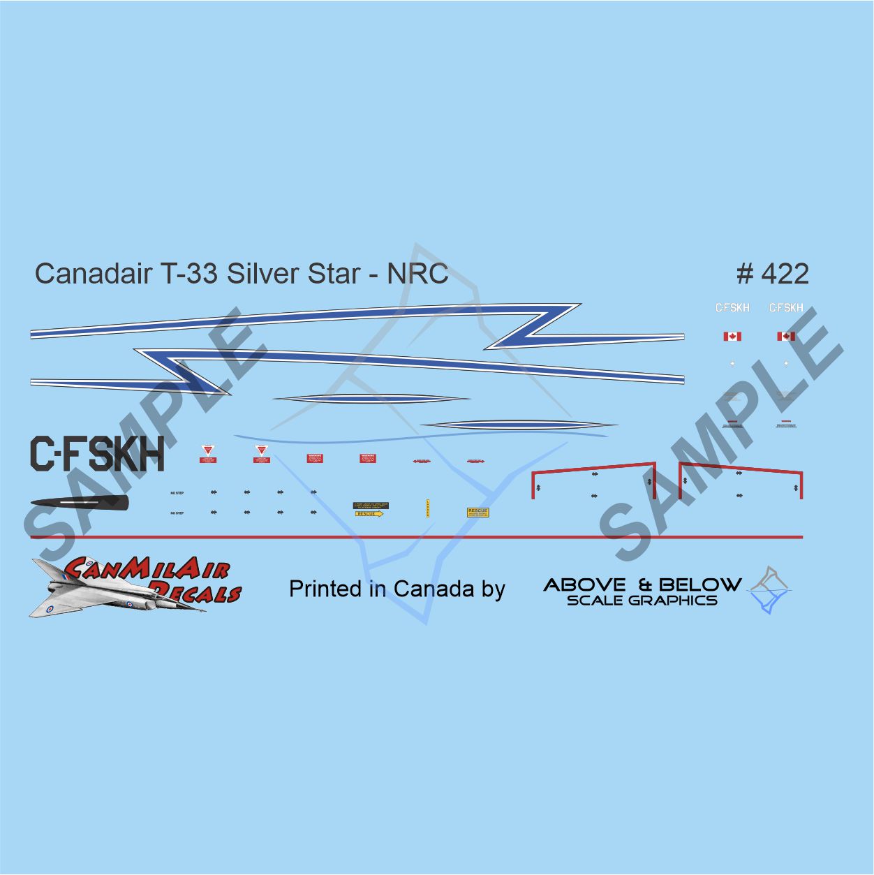 422 - Canadair CT-133 Silver Star - National Research Council